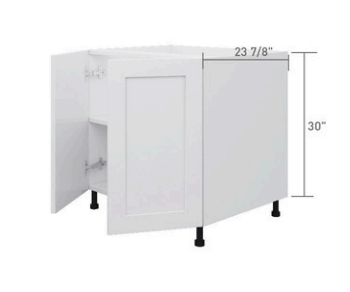 Bas 2 portes 24" à 36"