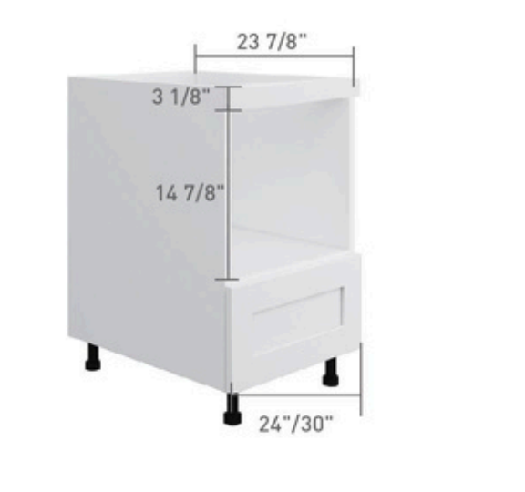 Bas Micro-Onde 24" à 30"