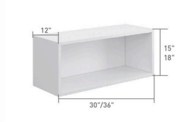 Caisson ouvert 30" ou 36"