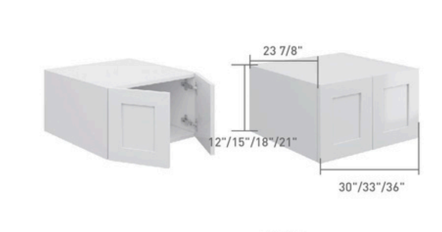 Haut Frigo, Hauteur 21 pouces 30" à 36"