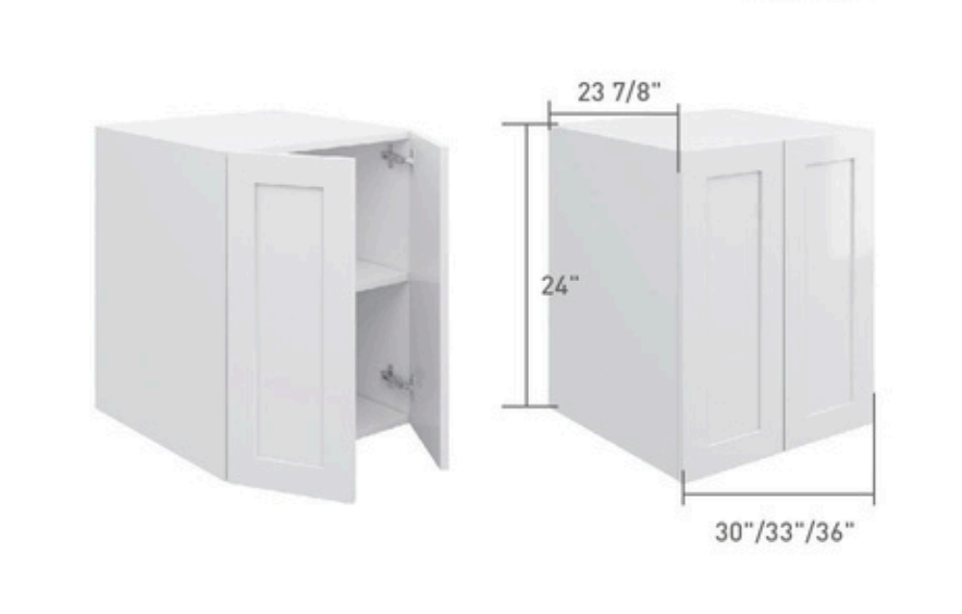Haut Frigo, Hauteur 24 pouces 30" à 36"