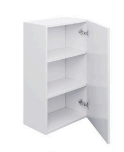 Mural 1 Porte, Hauteur 36 pouces 9" à 21"