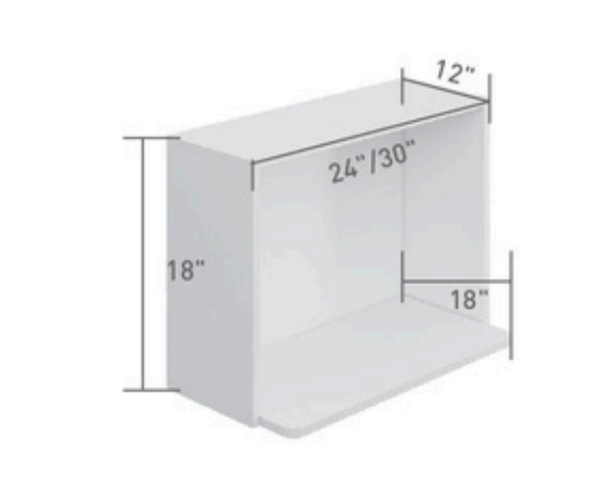 Mural Micro-Onde 24" à 30"