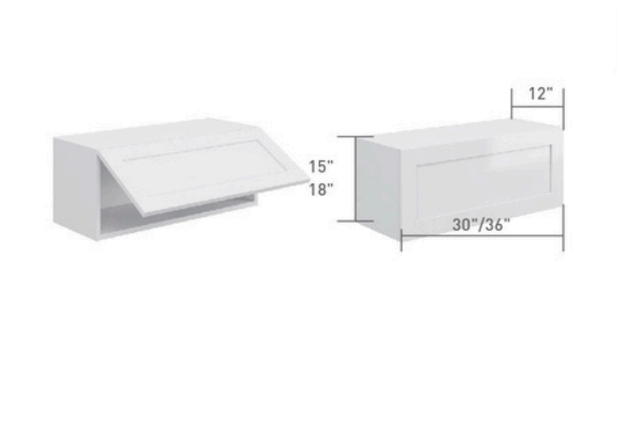 Mural relevé (Stay Lift) 30" à 36"